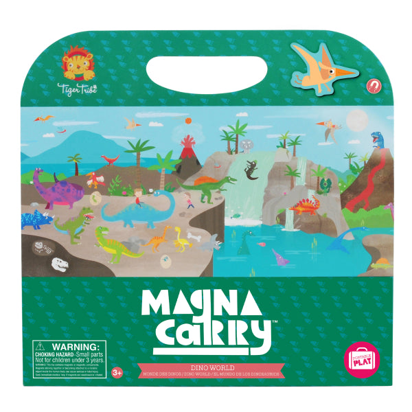 JEU MAGNETIQUE MAGNA CARRY DINOSAURE - TIBER TRIBE
