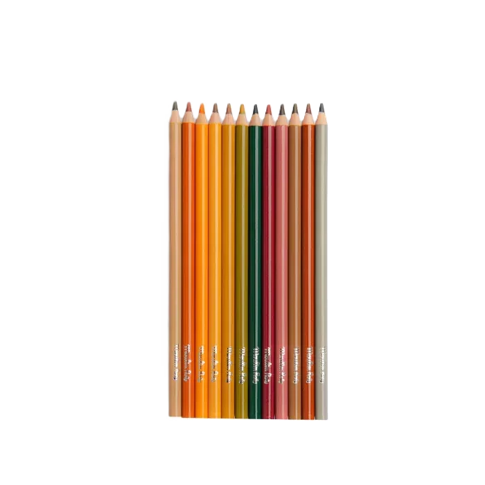 12 crayons de couleur + cartes Le Jardinier - moulin roty 712613 3575677126133
