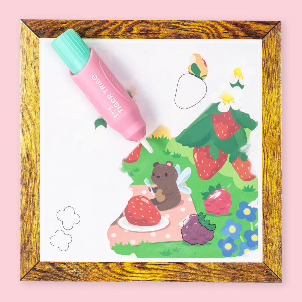 Cahier coloriage magique fairy friends - TIGER TRIBE
