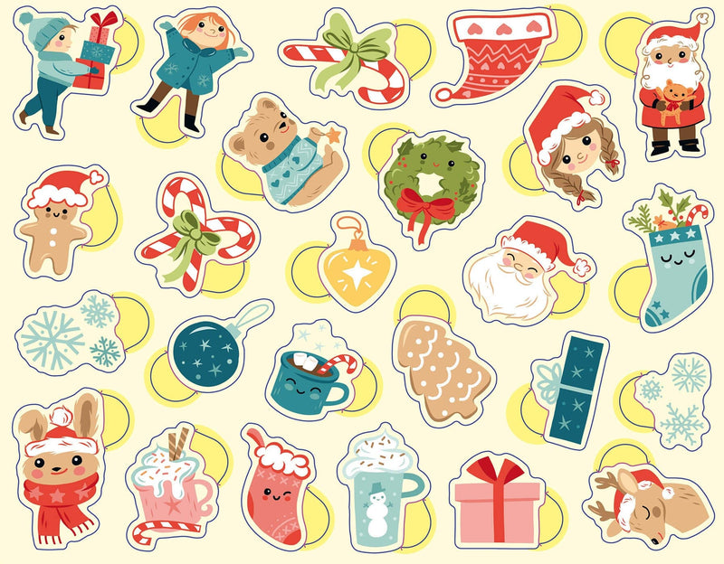 300 gommettes de Noel - AUZOU 001057252 9791039564311