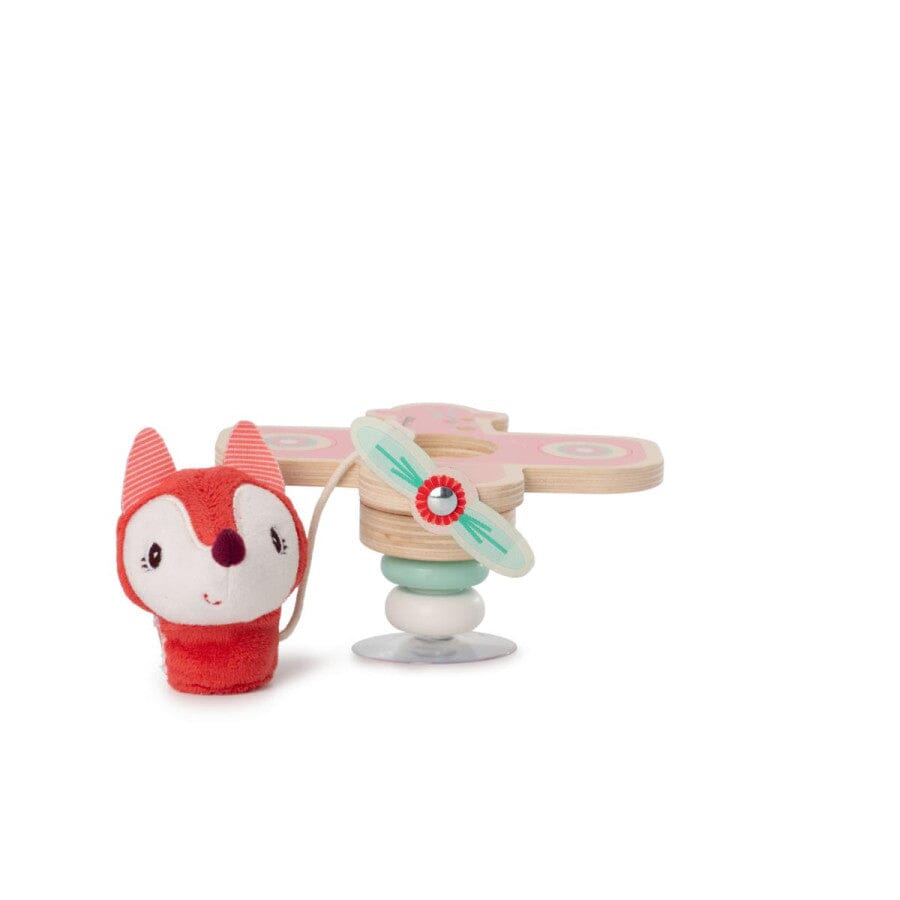 Alice la renarde en avion à ventouse- LILLIPUTIENS 83523 5414834835236