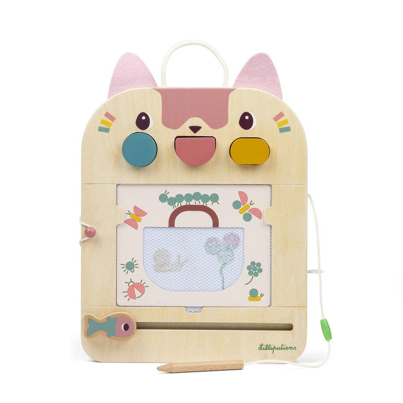 Ardoise magique jeanne le chat - LILLIPUTIENS 83650 5414834836509