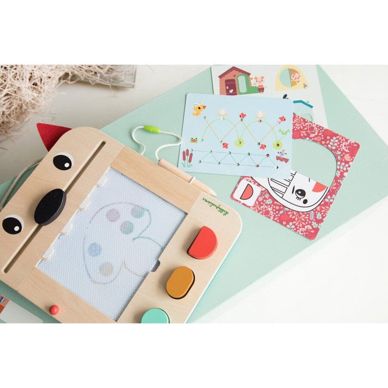 Ardoise magique Louis le loup- LILLIPUTIENS 83473 5414834834734