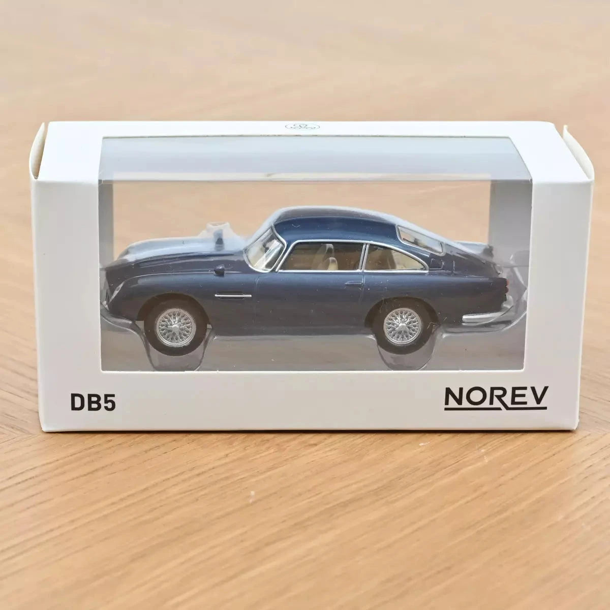 Aston Martin DB5 1963 Bleu Sierra Jet-car 1/43 - norev 270505 3551092705054