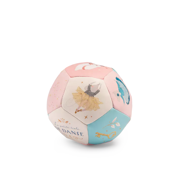 Ballon souple 10 cm la petite école de danse - Moulin Roty 667510