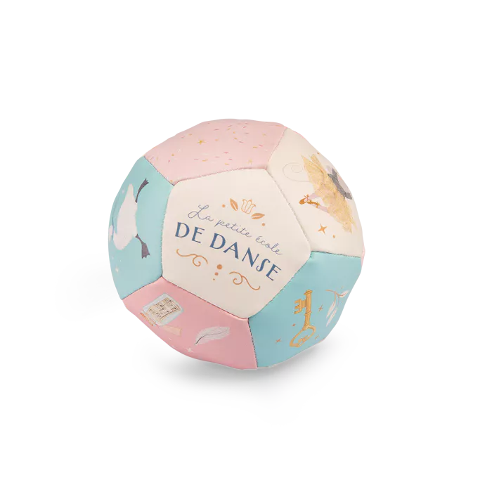 Ballon souple 10 cm la petite école de danse - Moulin Roty 667510