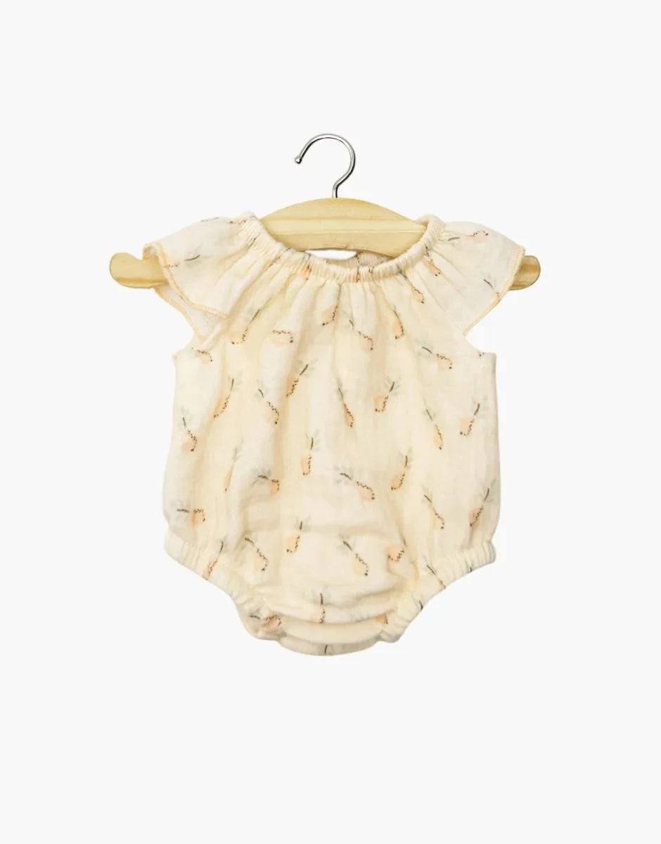 Barboteuse Clara en gaze de coton Hélène - minikane