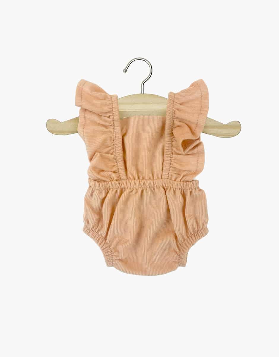 Barboteuse rétro Lou saumon - minikane CG.16.519 3701548438504