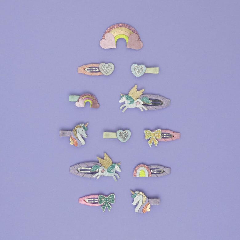barrettes mini dreamy licorne - Mimi&lula 182002-23