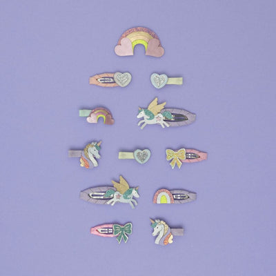 barrettes mini dreamy licorne - Mimi&lula 182002-23