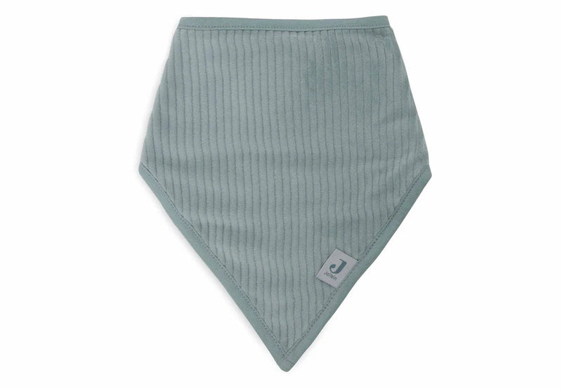 Bavoir Bandana (2pack) Velvet Rib Sea Green/Ivory - JOLLEIN 029-541-67112 8717329384736