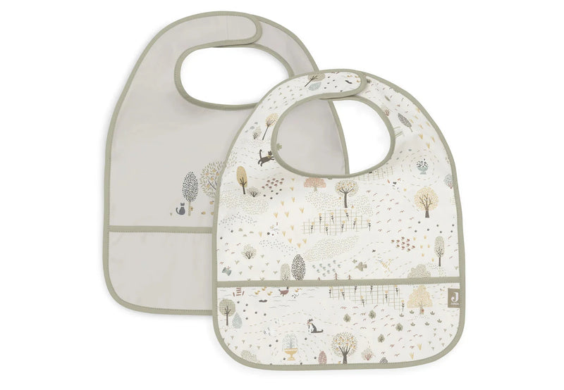 Bavoir imperméable Tiny Park (2pack) - JOLLEIN 029-864-68102 8717329399785