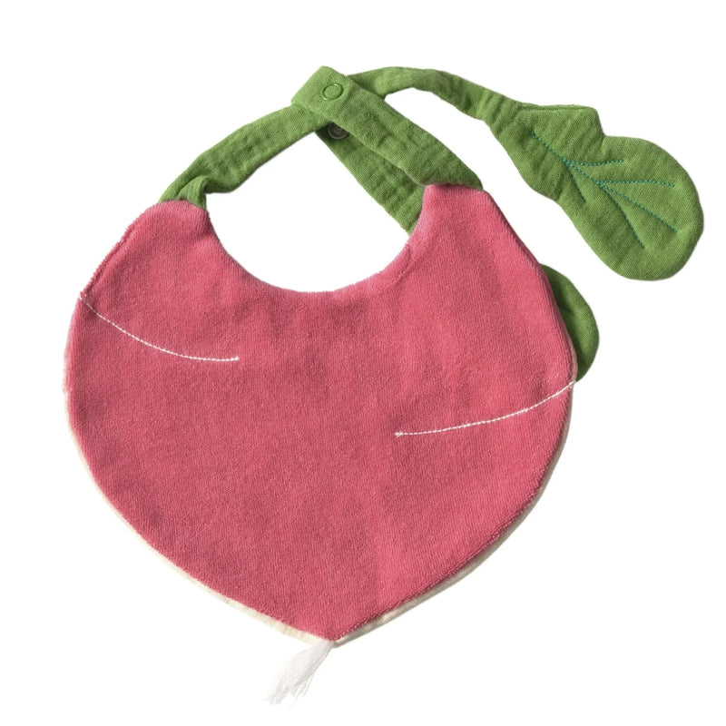 Bavoir ramona the radish - OLI & CAROL T-BIBS-RADISH 8436628281200