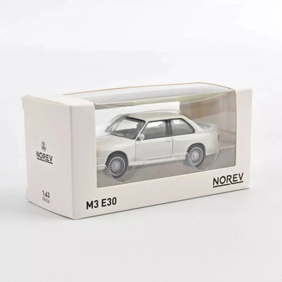 BMW M3 E30 1986 Blanc Jet-car 1/43 - NOREV 350012 3551093500122