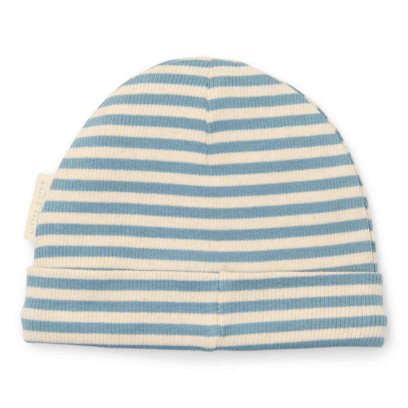 Bonnet bébé Stone Blue Stripe - Little Dutch CL25229017 8721122572634