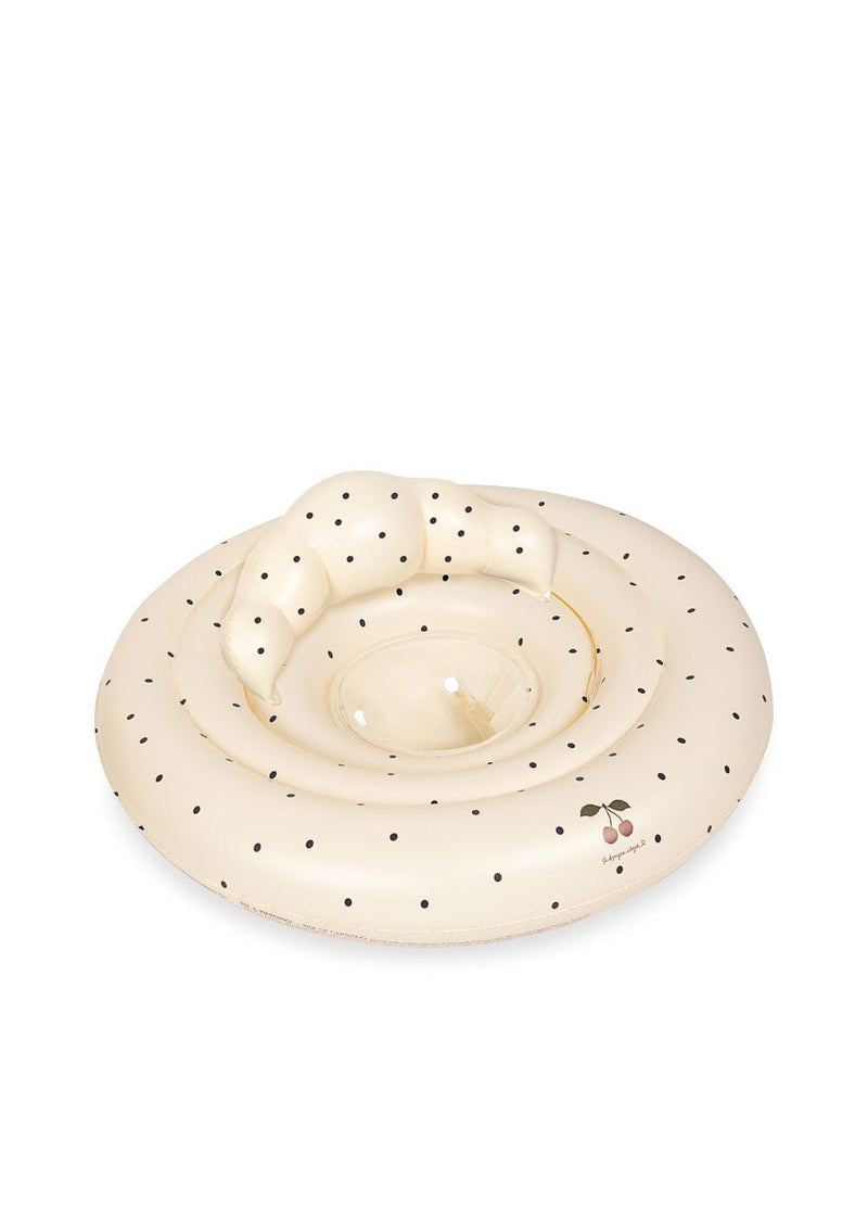bouée gonflable bébé navy dot - Konges Sløjd