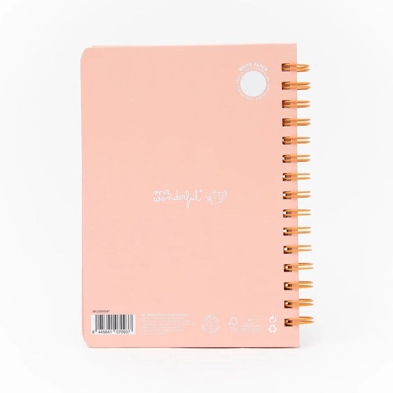 Cahier A5 3D squishy Capybara Life is cool - MR. WONDERFUL 2503031177W0UN 8445641070937