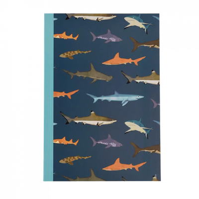 Cahier A5 - Requins - Rex London 29952 5027455442105