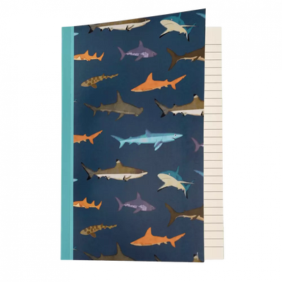 Cahier A5 - Requins - Rex London 29952 5027455442105