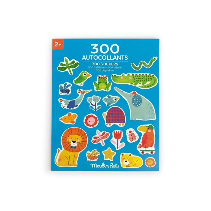 Cahier de 300 stickers Les Toupitis - Moulin Roty 679606 3575676796061