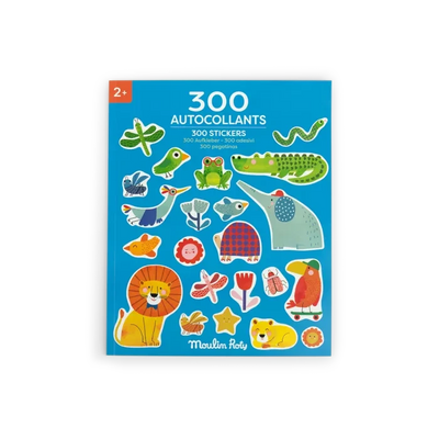 Cahier de 300 stickers Les Toupitis - Moulin Roty 679606 3575676796061