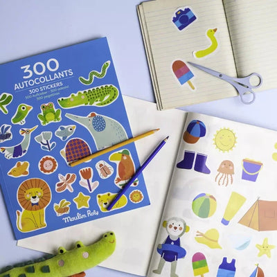 Cahier de 300 stickers Les Toupitis - Moulin Roty 679606 3575676796061