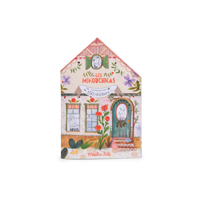 Cahier de stickers Les Minouchkas 20 pages - Moulin Roty 681601 3575676816011