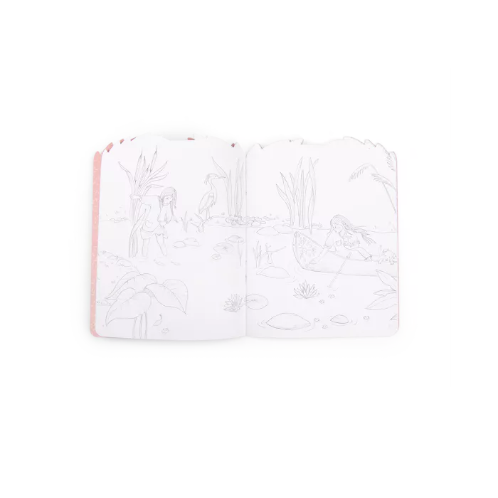 Cahier de stickers Les Rosalies 20 pages - Moulin Roty 710185