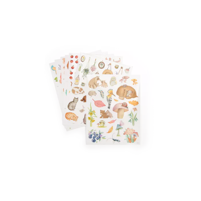 Cahier de stickers Les Rosalies 20 pages - Moulin Roty 710185