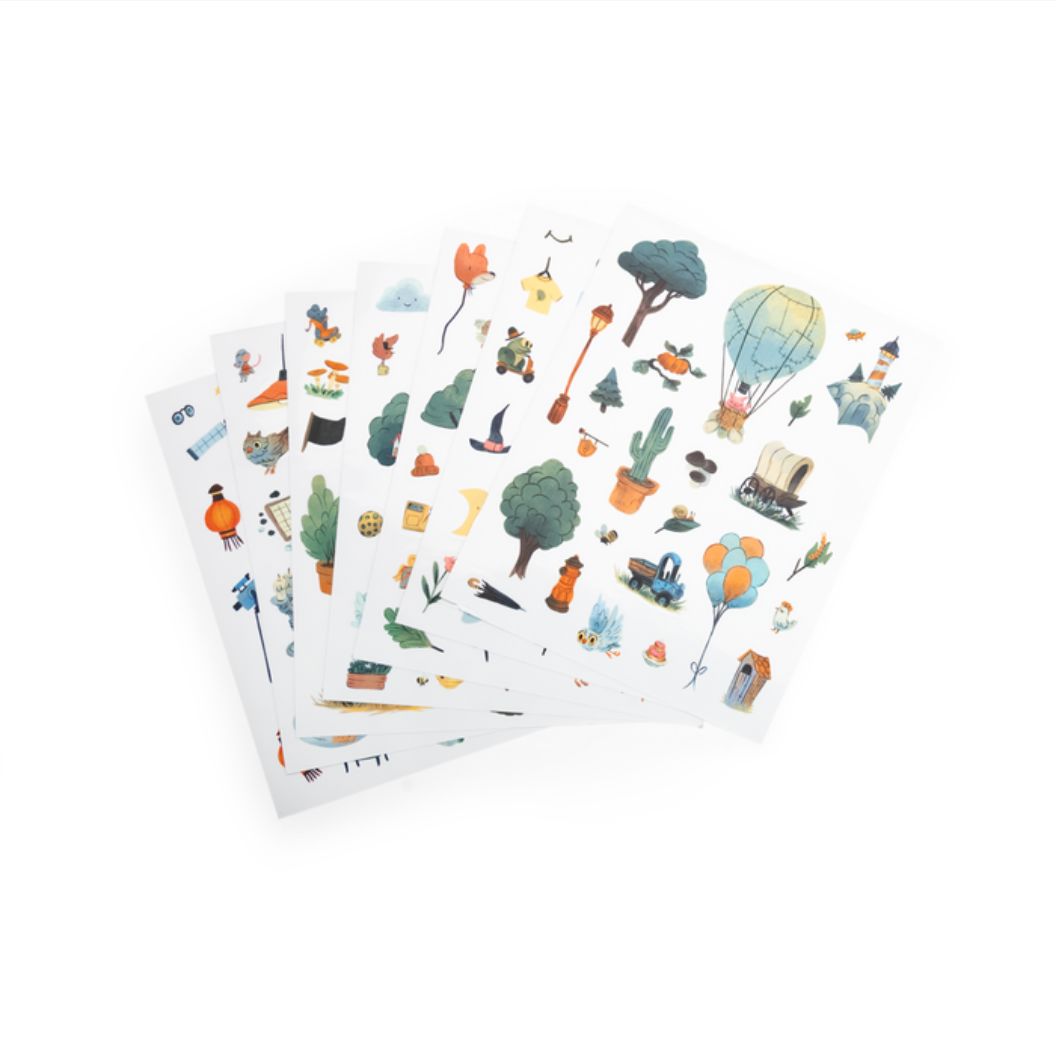 Cahier stickers La bande à Jojo - MOULIN ROTY