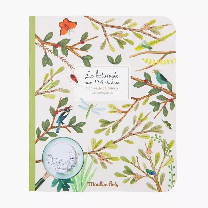 Cahier stickers Le Botaniste - MOULIN ROTY 712606 3575677126065