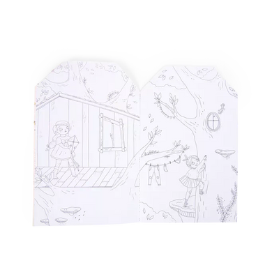 Cahier stickers Les Parisiennes - 20 pages - Moulin Roty 642576 3575676425763