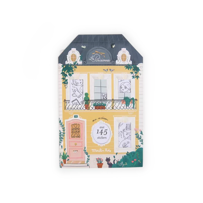 Cahier stickers Les Parisiennes - 20 pages - Moulin Roty 642576 3575676425763
