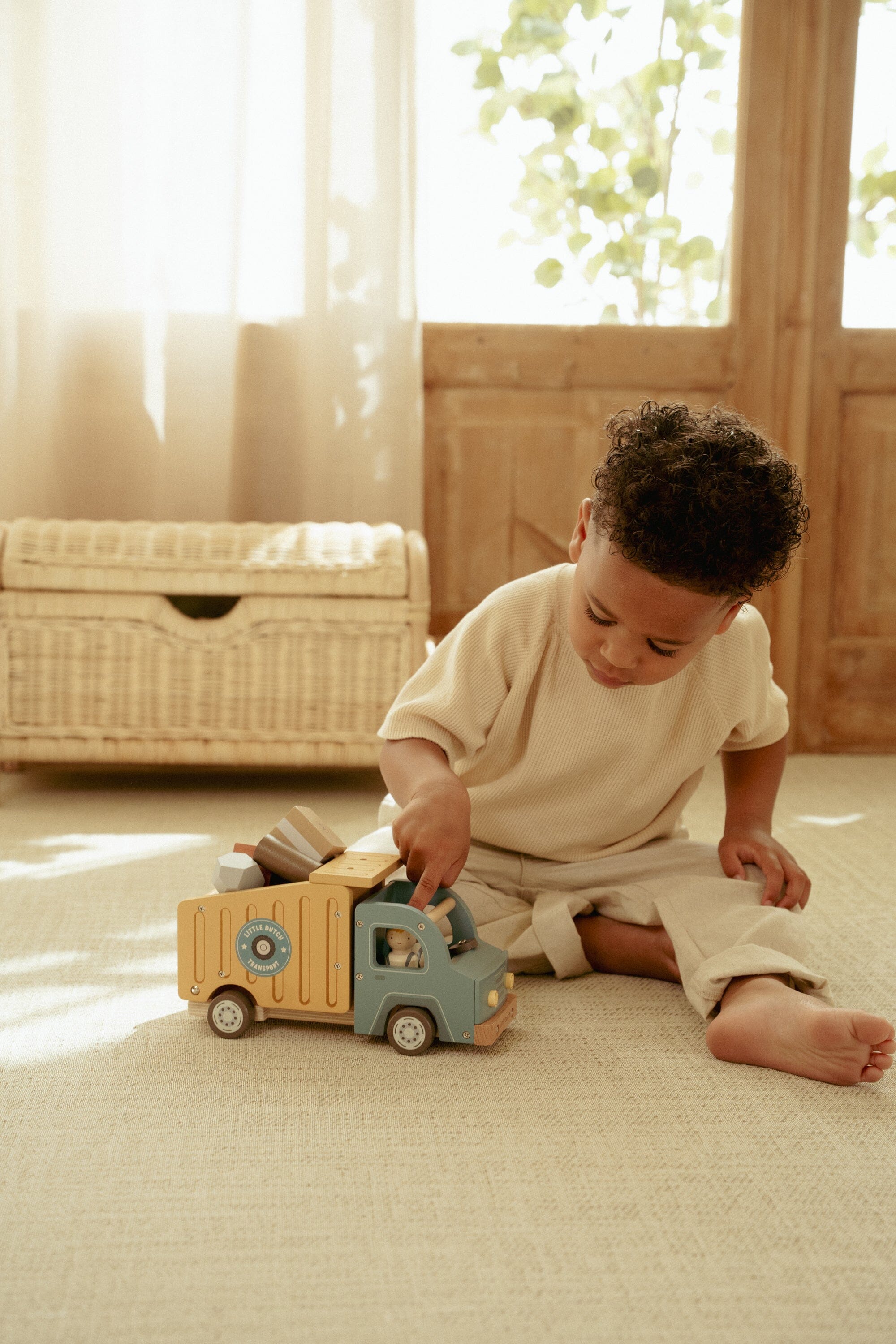 Camion-benne en bois - LITTLE DUTCH LD2535 8713291225350