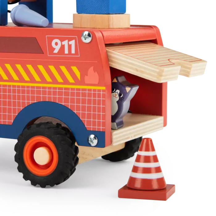 camion pompier avenue du moulin - MOULIN ROTY 725734 3575677257349