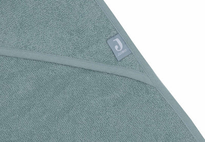 Cape de bain Éponge 100x100cm Sea Green - Jollein 534-836-68043 8717329387270