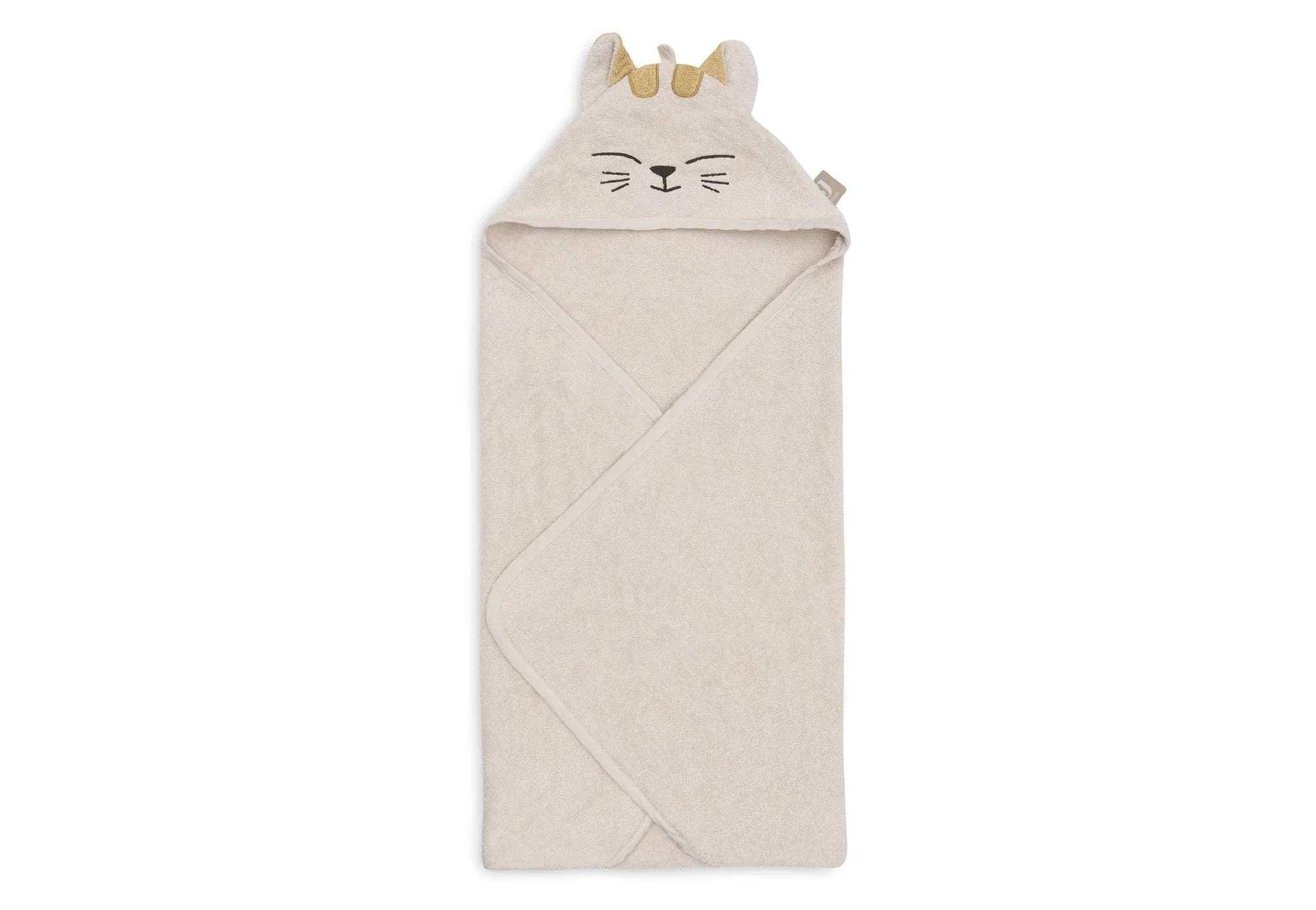 Cape de bain Éponge 75x75cm chat charlie - JOLLEIN 534-514-68134 8717329400900
