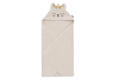 Cape de bain Éponge 75x75cm chat charlie - JOLLEIN 534-514-68134 8717329400900