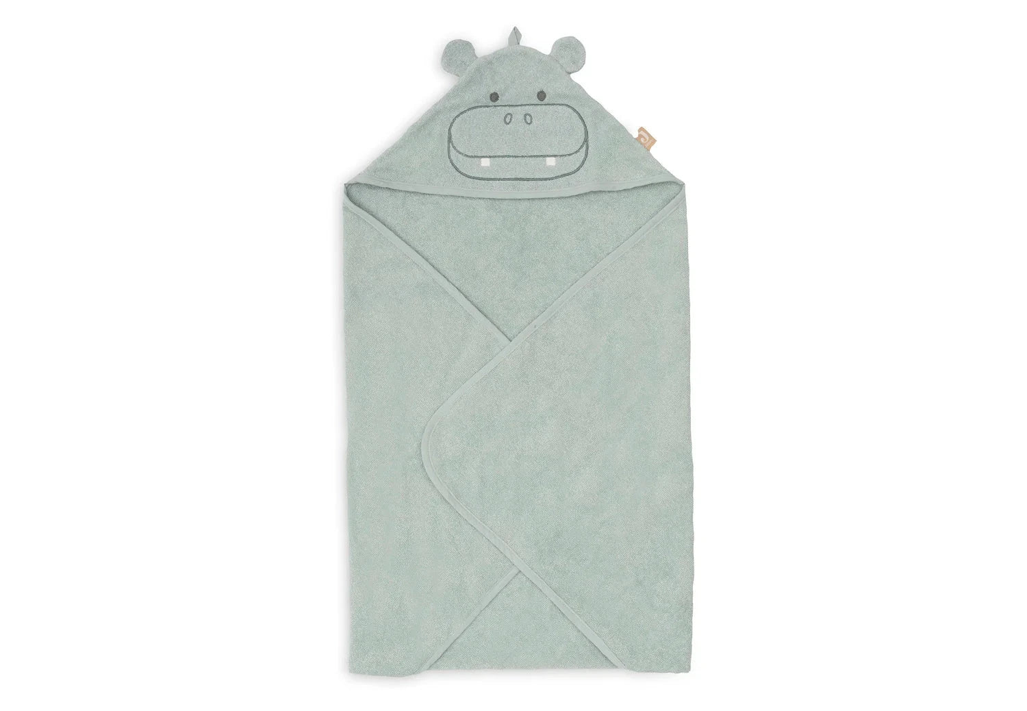 Cape de bain Éponge 75x75cm Hippo happy- JOLLEIN
