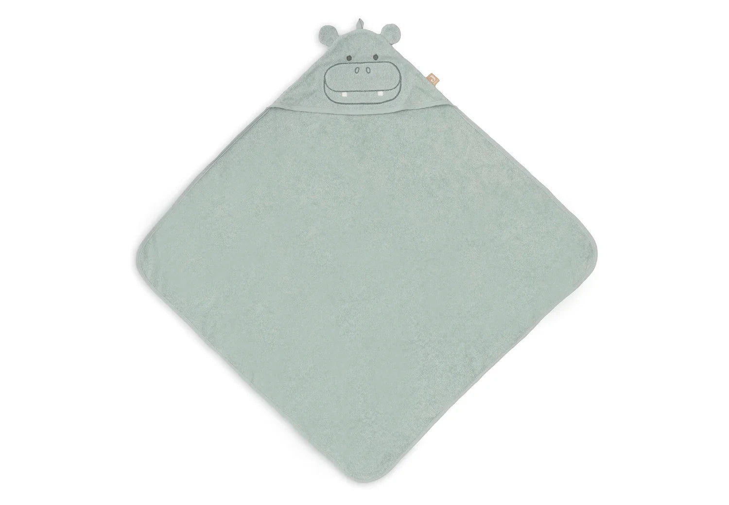 Cape de bain Éponge 75x75cm Hippo happy- JOLLEIN
