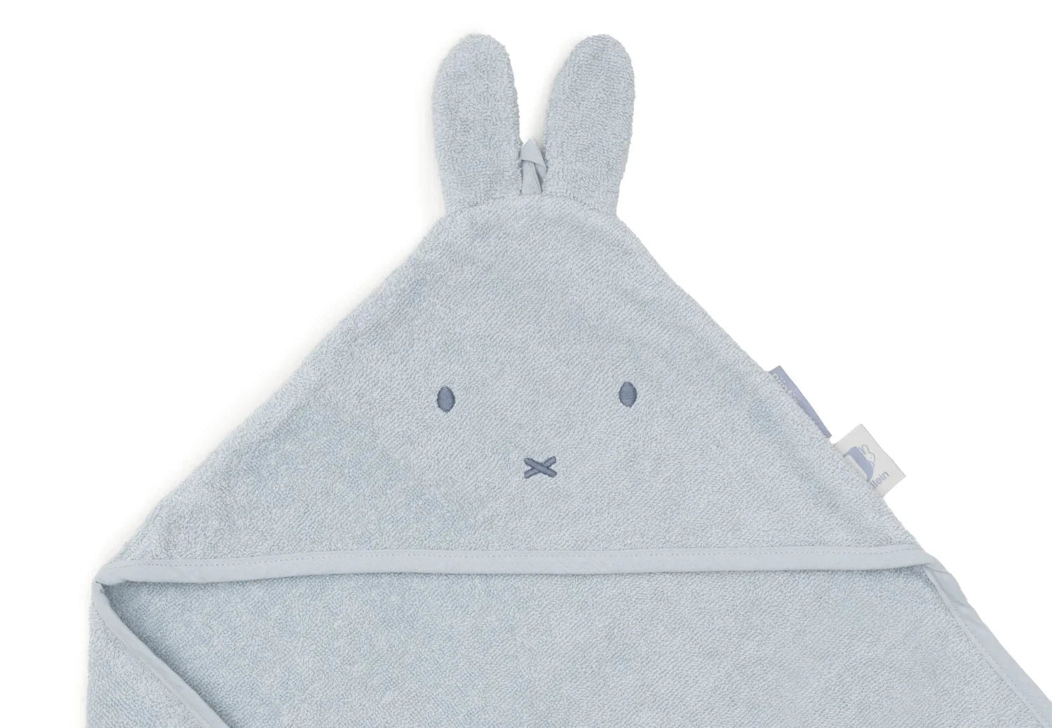 Cape de bain Éponge 75x75cm Miffy cloudy blue- JOLLEIN