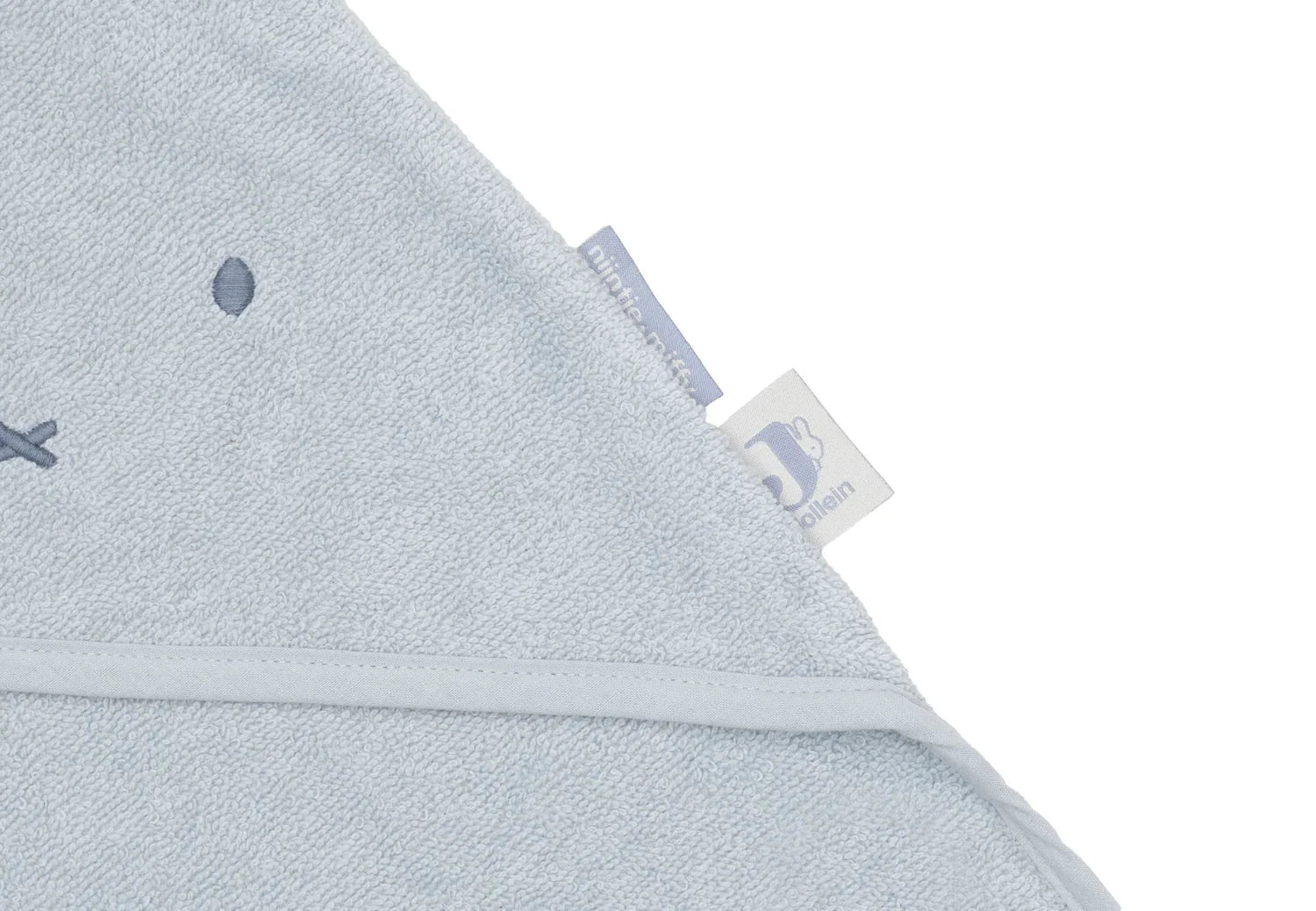 Cape de bain Éponge 75x75cm Miffy cloudy blue- JOLLEIN