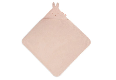 Cape de bain Éponge 75x75cm Miffy silk rose- JOLLEIN