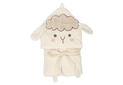 Cape de bain Éponge 75x75cm Sheep sonny- JOLLEIN