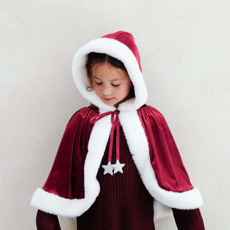 Cape de Noël Mme Claus - Mimi&lula 175042-14 5061064832247