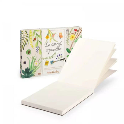 Carnet aquarelle le jardin du moulin - Moulin Roty 712616 3575677126164