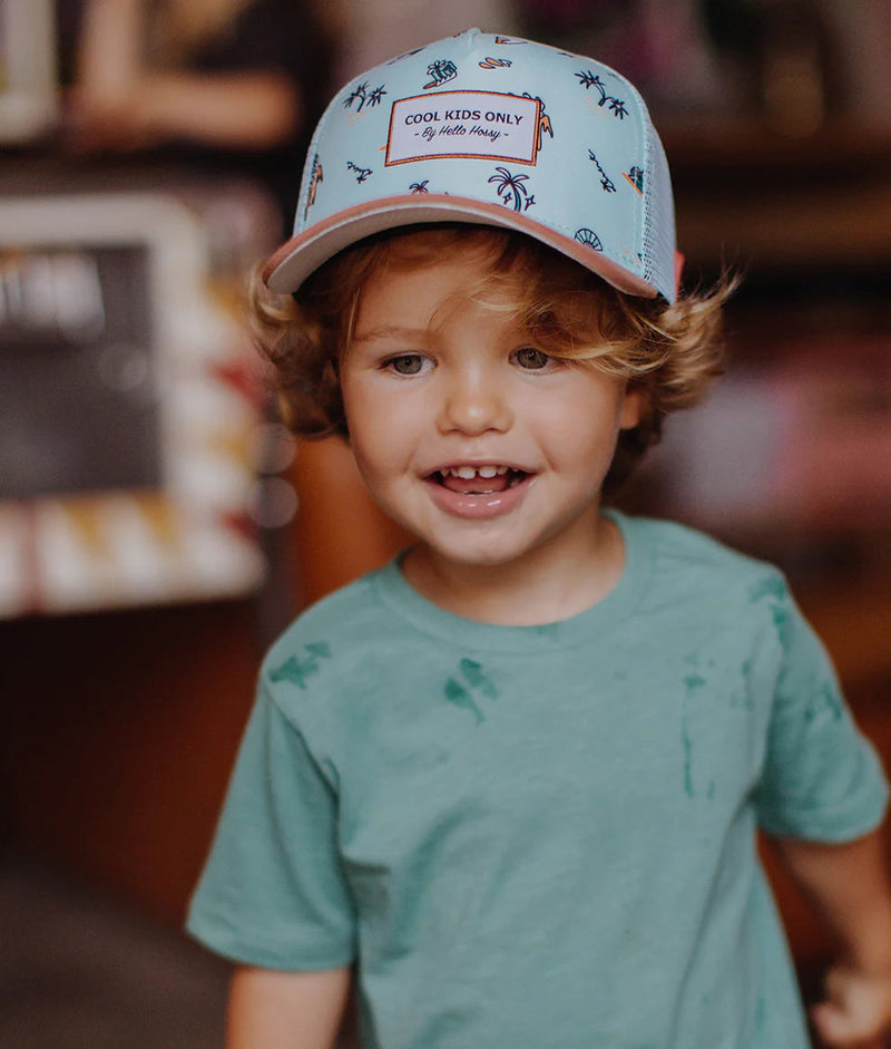Casquette blue island - Hello Hossy HOSS-CPT010-918M 3760375197480