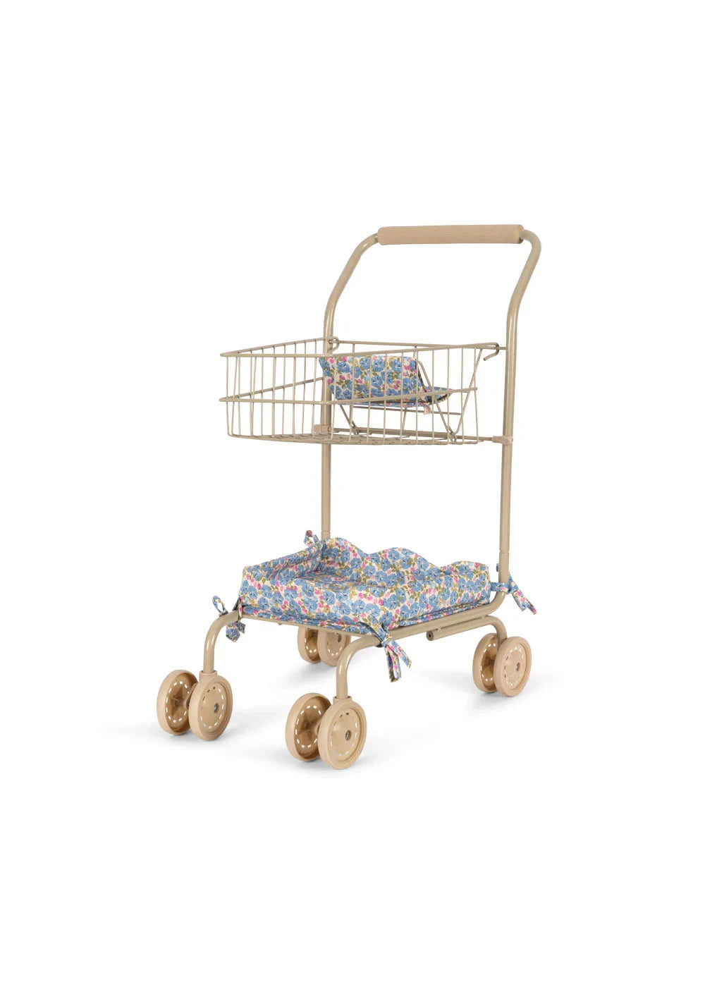 chariot de courses enfant fleur rosier - Konges Sløjd KS103838 P05197 5715681114209