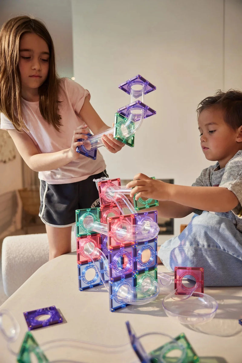 circuit à billes Ball Run Creative Pack Pastel - CLEVERCLIXX CC-3002 6096128047069