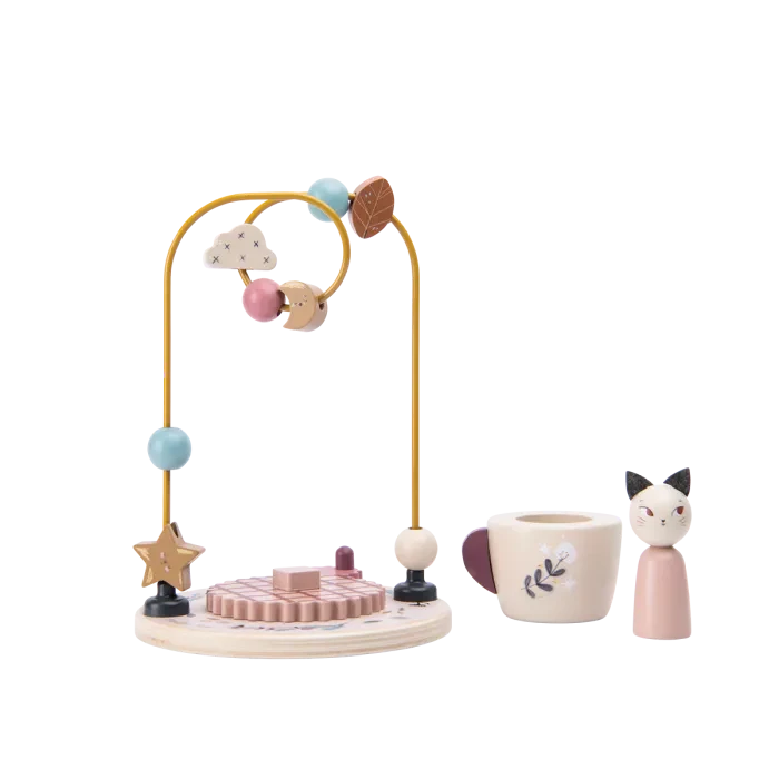 Circuit de perles avec empilable apres la pluie - Moulin roty 715127 3575677151272
